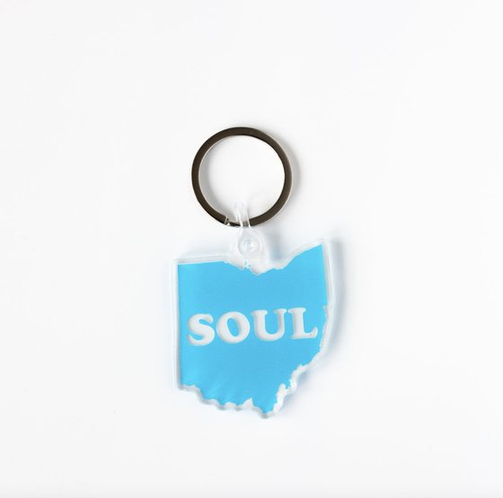 Colemine Ohio Soul Keyring