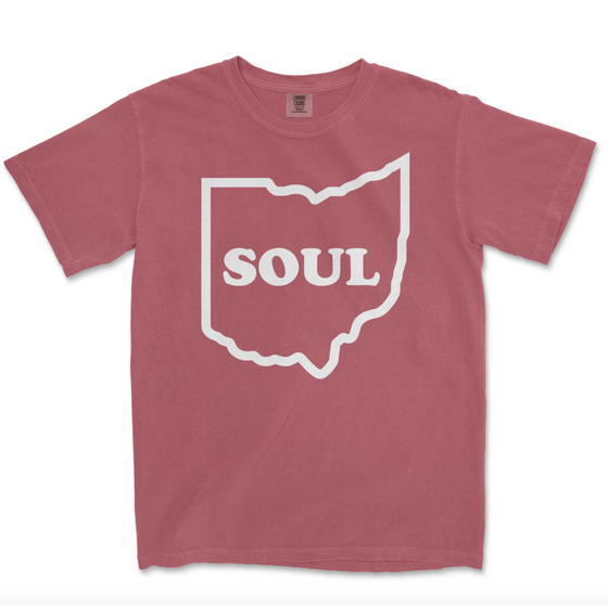 Colemine Ohio Soul T-Shirt Red