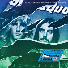  Status Quo - Live In Glasgow 27th October 1976 Night 1 (140g Ticket Stub Mint and Blue vinyl) RSD 2025) (RSD 2025)