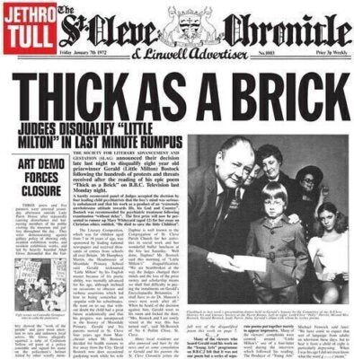 Jehtro Tull - Thick As A Brick