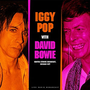 Iggy Pop & David Bowie - Mantra Studios Broadcast, Chicago 1977