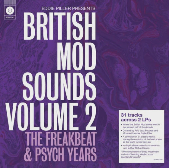 Various Artists - Eddie Piller Presents: British Mod Sounds Volume 2 (The Freakbeat & Psych Years)