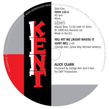  Alice Clark/the Devonnes - You Hit Me (Right Where It Hurt Me)/I Couldn't Build A World (With You On The Outside)