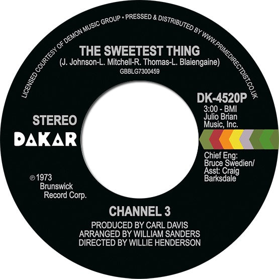 Channel 3 - The Sweetest Thing / Someone Else's Arms