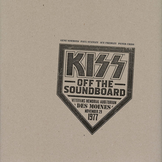 Kiss - Off the soundboard des moines