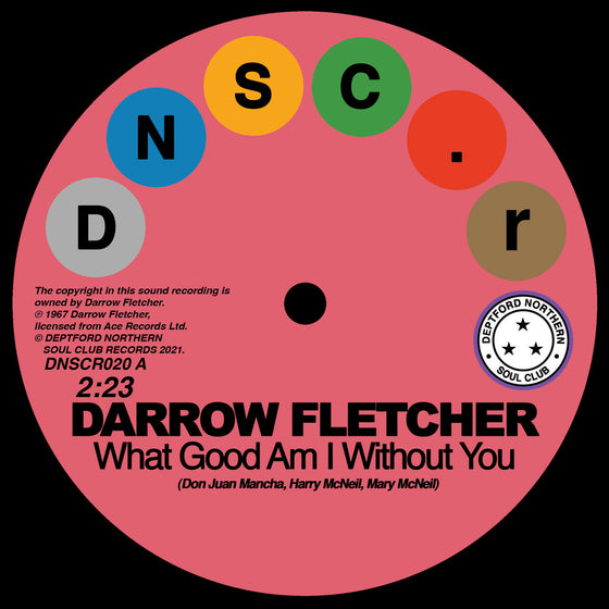 Darrow Fletcher - What Good Am I Without You/That Little Certain Something
