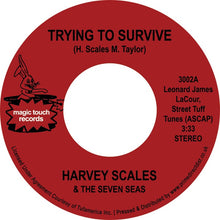  Harvey Scales & Seven Seas, The - Trying To Survive (7" Mix) / Bump Your Thang (7" Mix) (RSD 2023)