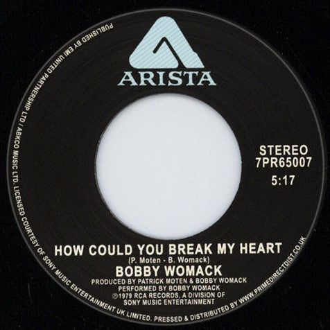 Bobby Womack - How Could You Break My Heart/Give It Up
